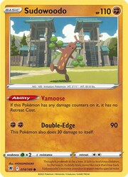 Sudowoodo [Vamoose | Double-Edge]