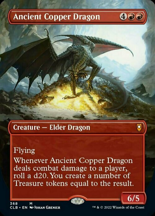 Ancient Copper Dragon Card Front