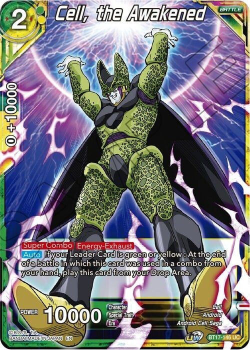 Cell, the Awakened Card Front