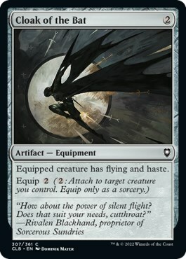 Cloak of the Bat Card Front