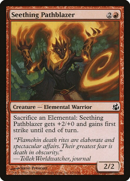 Seething Pathblazer Card Front