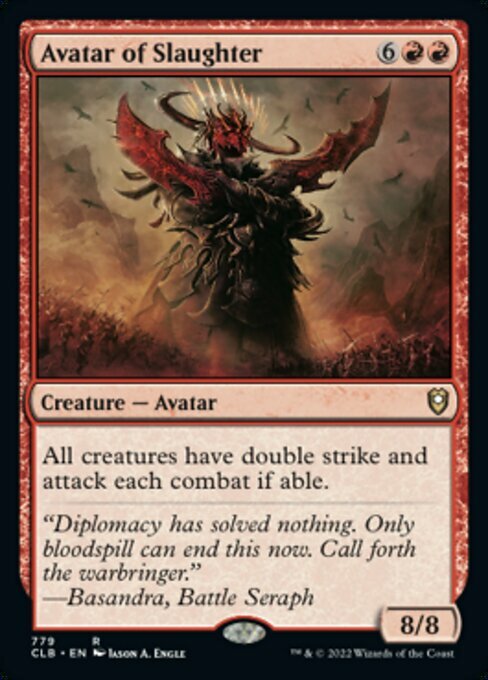 Avatar of Slaughter Card Front