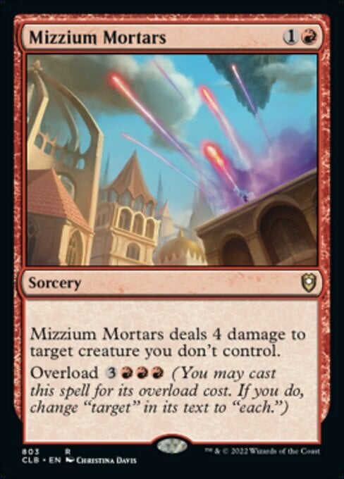 Mizzium Mortars Card Front