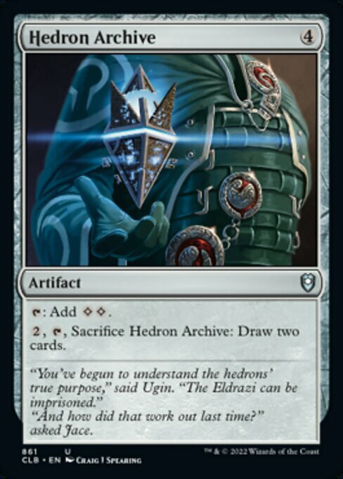 Hedron Archive Card Front