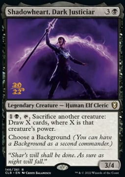 Shadowheart, Dark Justiciar Card Front