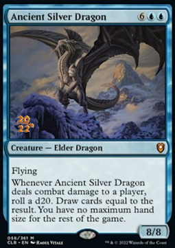 Ancient Silver Dragon Card Front