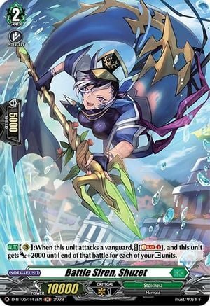 Battle Siren, Shuzet Card Front