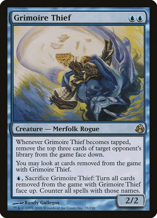 Grimoire Thief Card Front