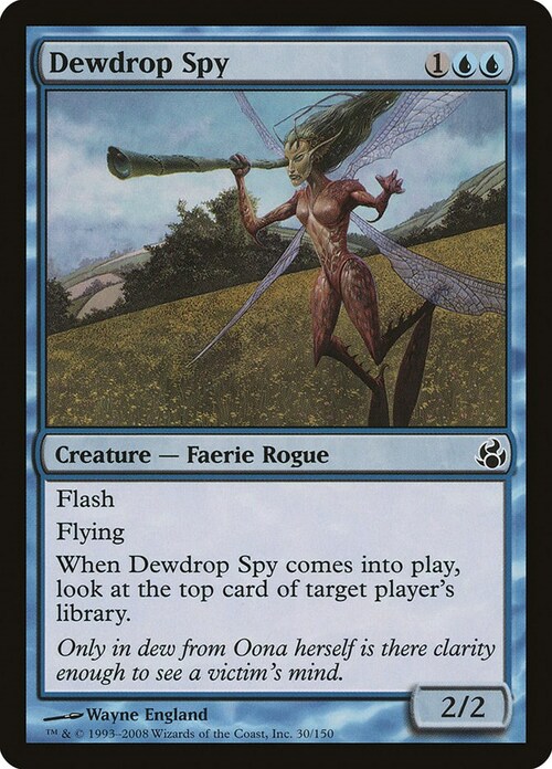 Dewdrop Spy Card Front