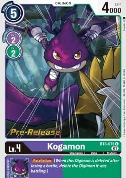 Kogamon Card Front