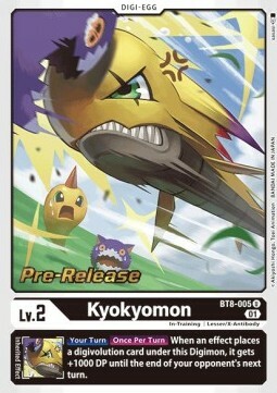 Kyokyomon Card Front