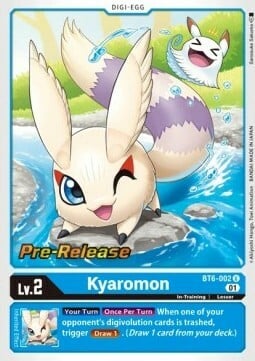 Kyaromon Card Front