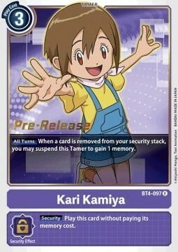 Kari Kamiya Card Front