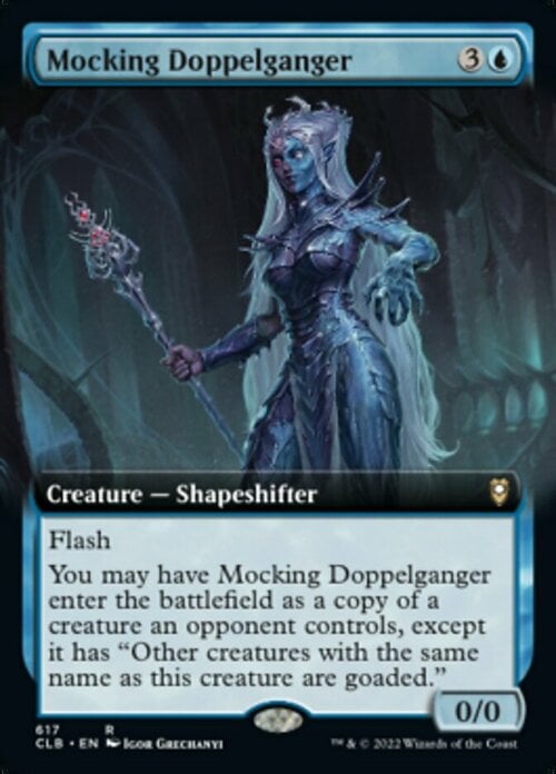 Mocking Doppelganger Card Front