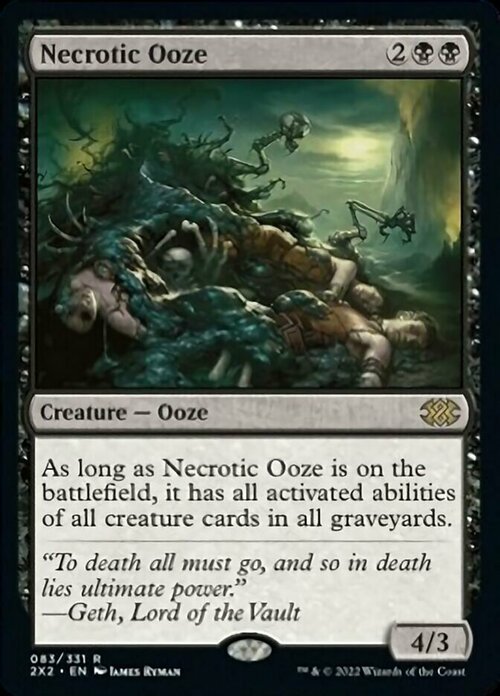 Necrotic Ooze Card Front