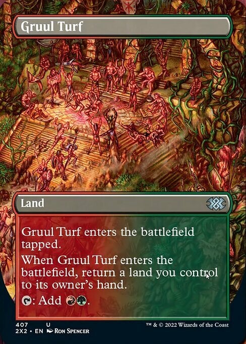 Gruul Turf Card Front