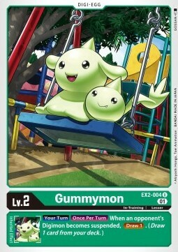 Gummymon Card Front