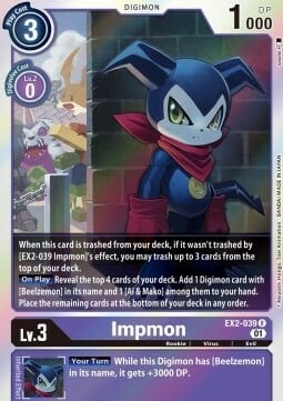 Impmon Card Front