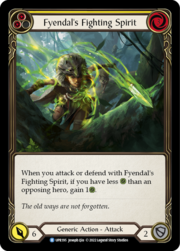 Fyendal's Fighting Spirit - Yellow