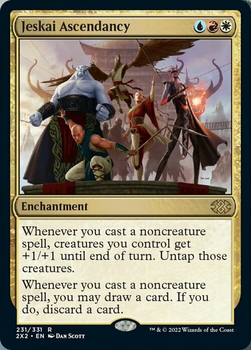 Jeskai Ascendancy Card Front