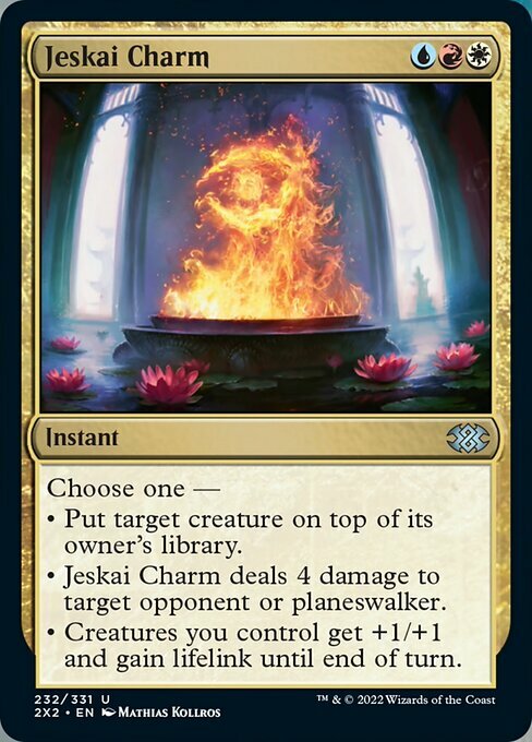 Jeskai Charm Card Front