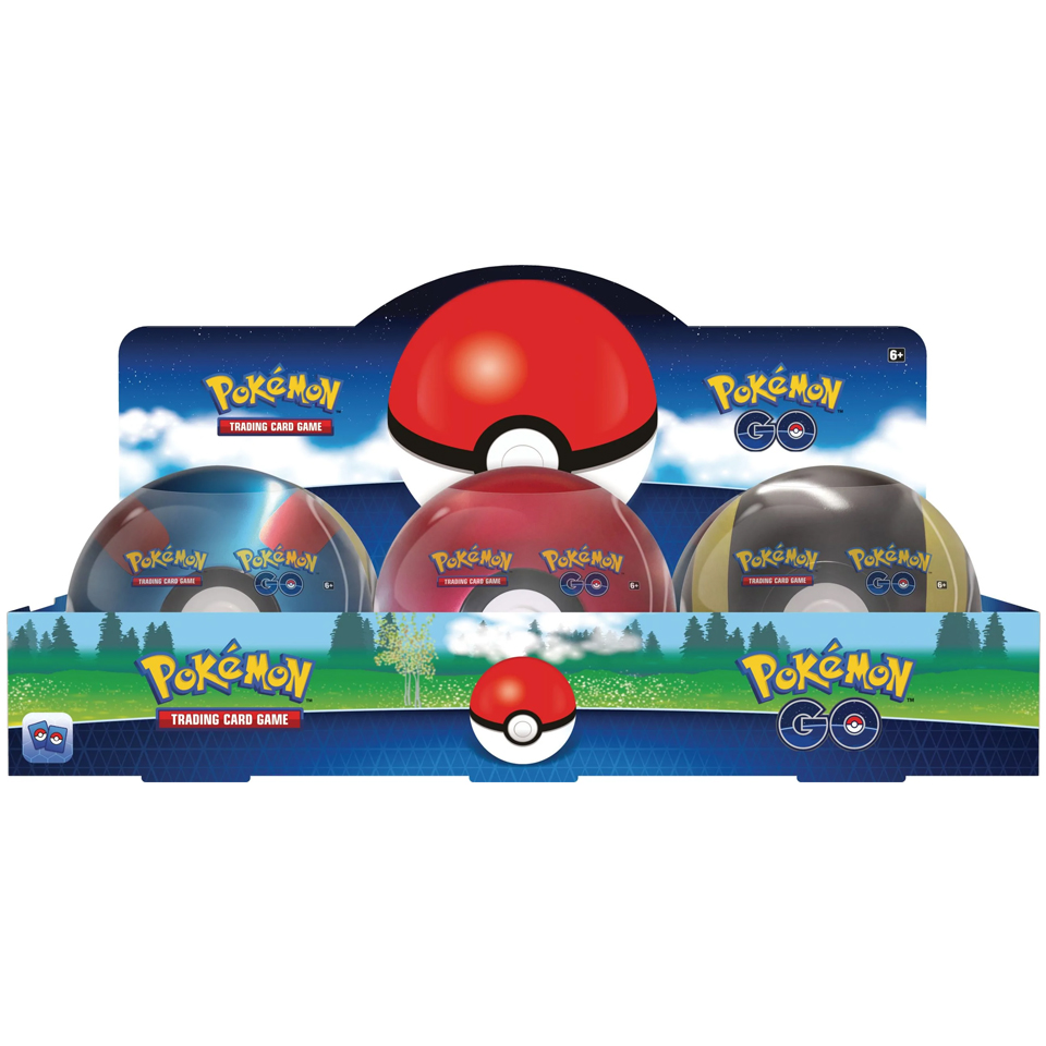 Pokémon GO: Poké Ball Tin Display