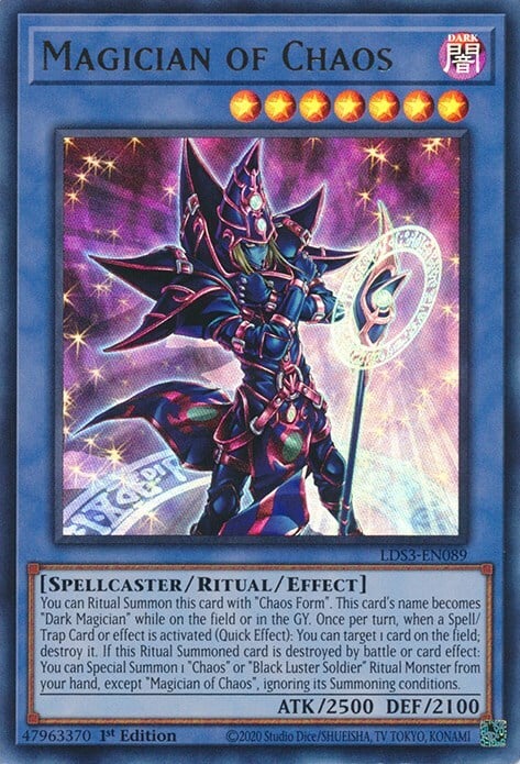 Magician of Chaos Card Front