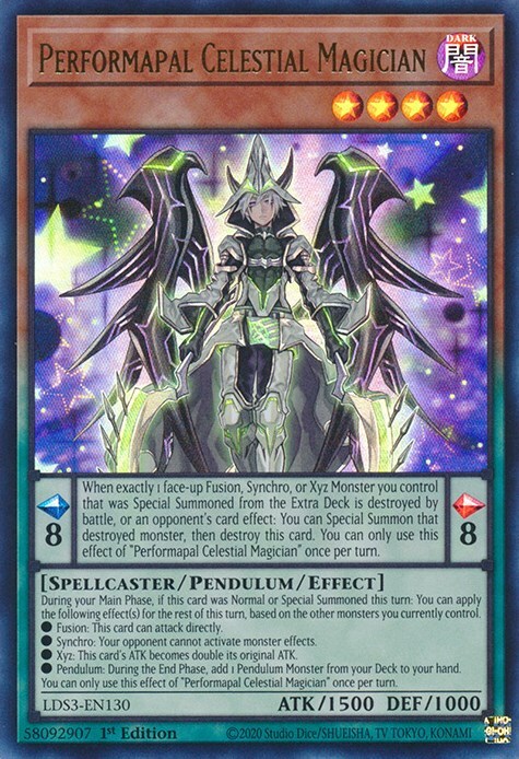 Performapal Celestial Magician Card Front