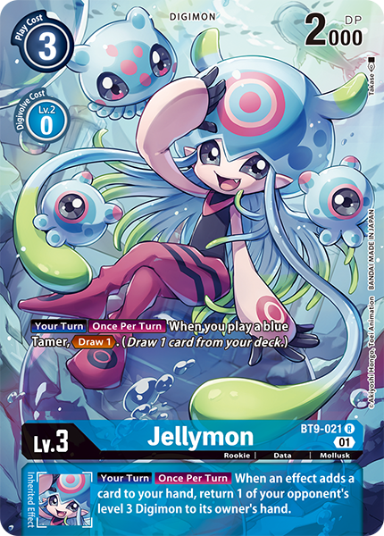 Jellymon Card Front