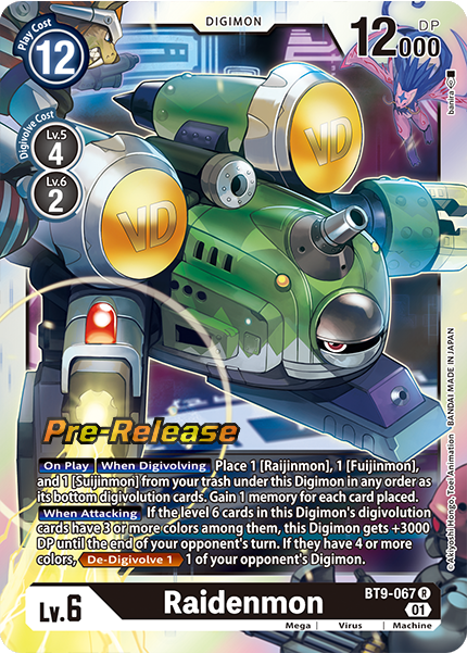 Raidenmon Card Front