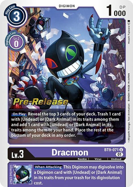 Dracmon Card Front