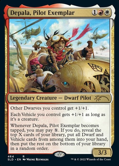 Depala, Pilot Exemplar Card Front