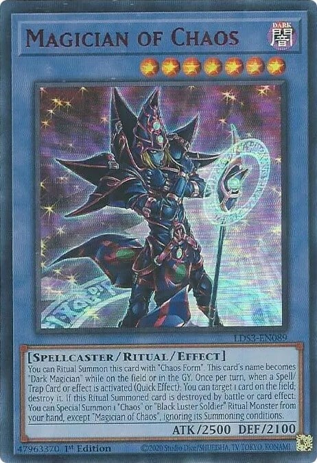 Magician of Chaos Card Front