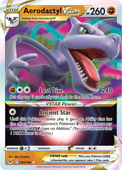 Aerodactyl VSTAR Card Front