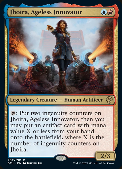 Jhoira, Ageless Innovator Card Front