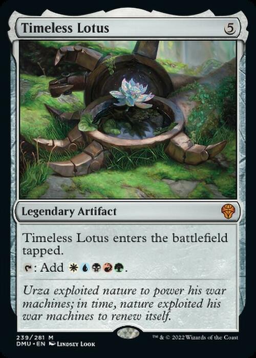 Timeless Lotus Card Front