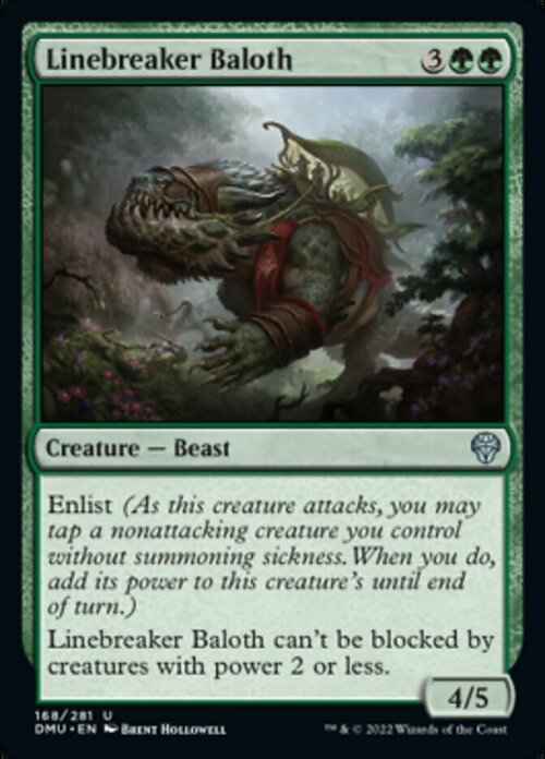 Linebreaker Baloth Card Front