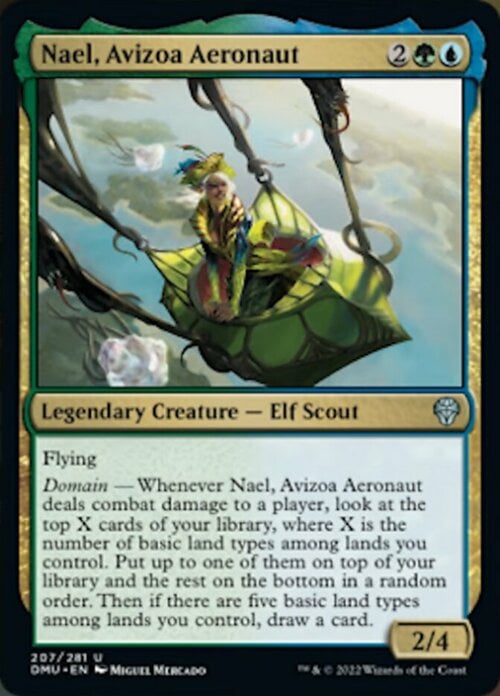 Nael, Avizoa Aeronaut Card Front