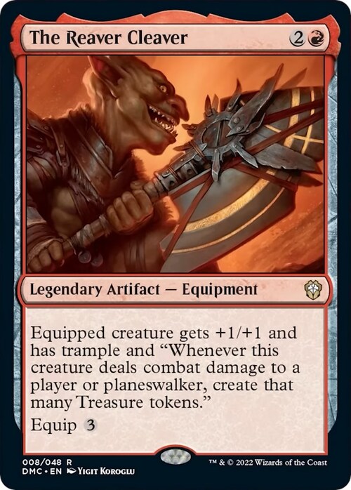 The Reaver Cleaver Card Front