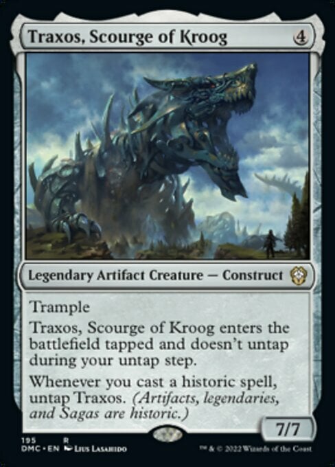 Traxos, Scourge of Kroog Card Front