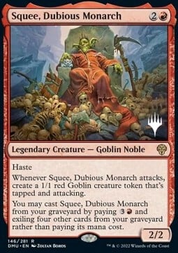 Squee, Dubious Monarch Card Front