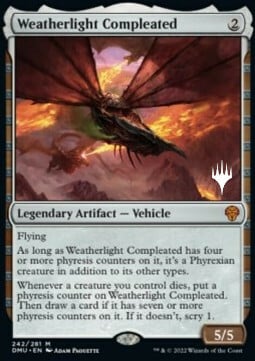 Weatherlight Compleated Card Front