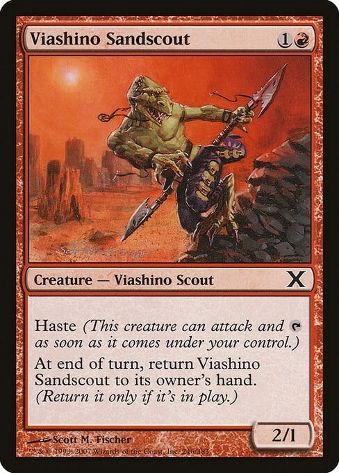 Viashino Sandscout Card Front