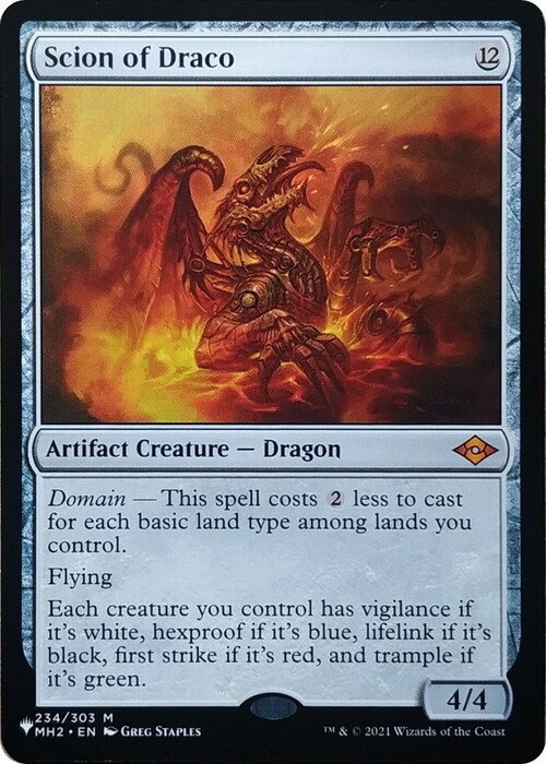 Scion of Draco Card Front