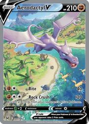 Aerodactyl V [Bite | Rock Crush]