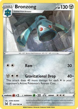 Bronzong Card Front