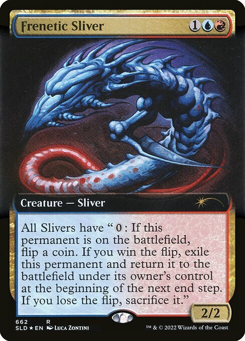 Frenetic Sliver Card Front