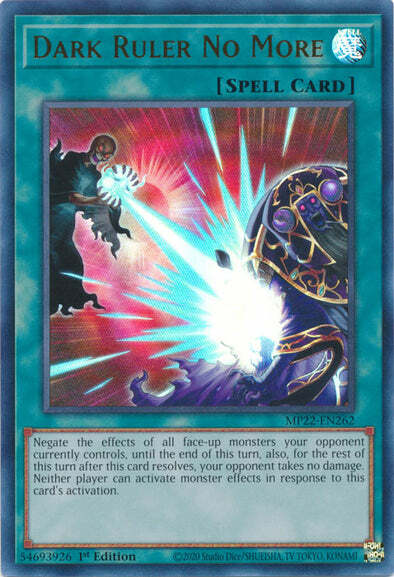 Dark Ruler No More Card Front