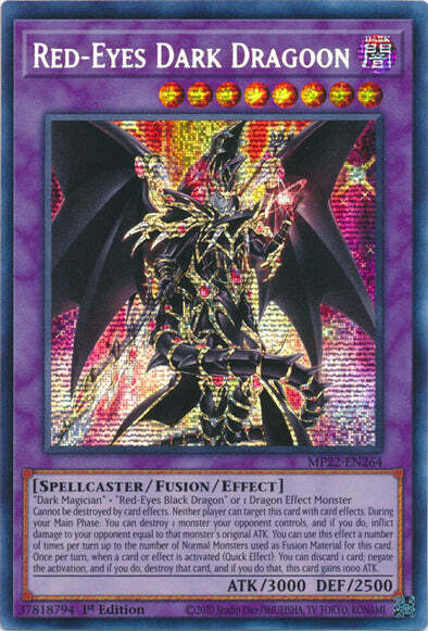 Red-Eyes Dark Dragoon Card Front