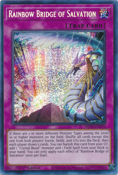 Rainbow Bridge of Salvation Card Front